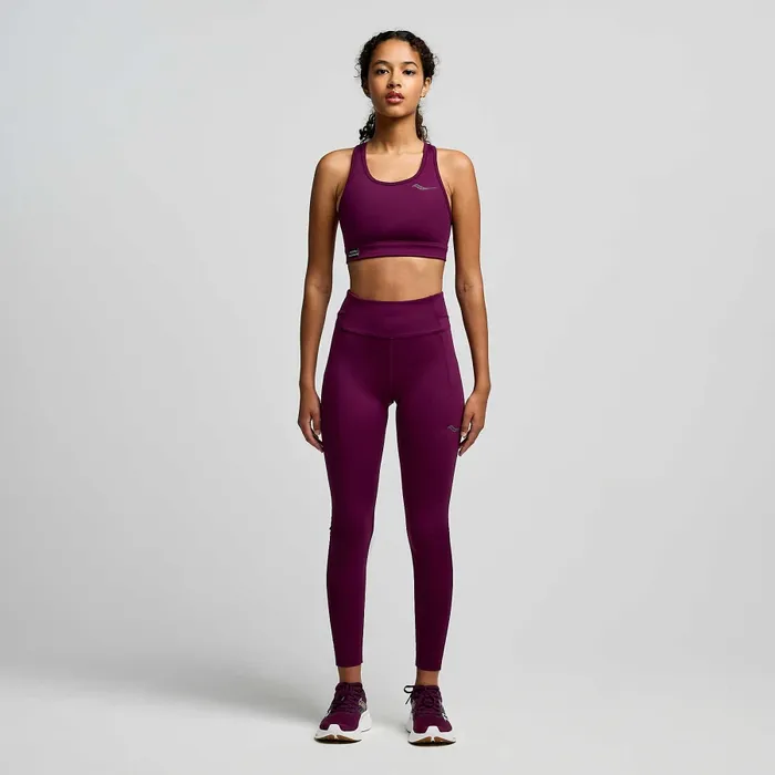 Tops Saucony Women Women8217s Fortify Bra Eggplant Tops Saucony Women Women8217s Fortify Bra Eggplant