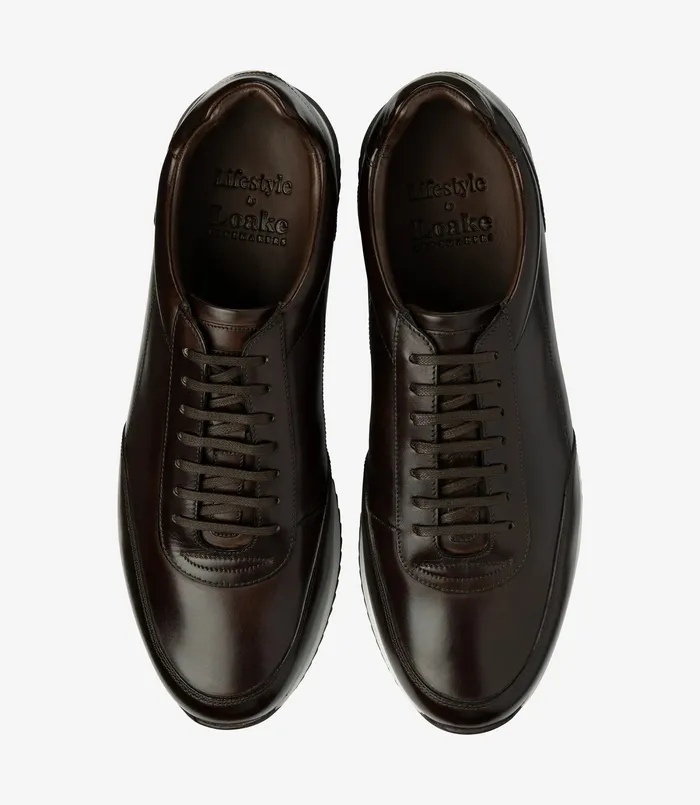 Trainers and Sneakers Loake Men Bannister Dark Brown Trainers and Sneakers Loake Men Bannister Dark Brown