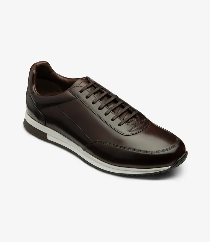 Trainers and Sneakers Loake Men Bannister Dark Brown Trainers and Sneakers Loake Men Bannister Dark Brown