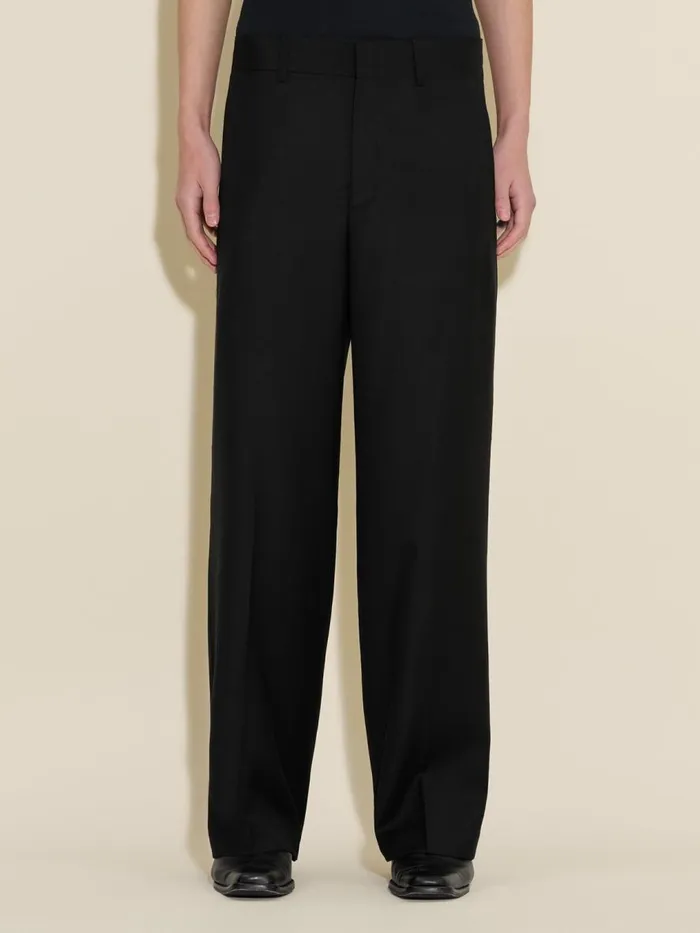 Trousers and Shorts Men Holzweiler Lopa Suit Trousers Black
