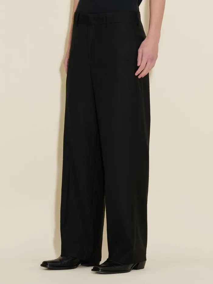 Trousers and Shorts Men Holzweiler Lopa Suit Trousers Black