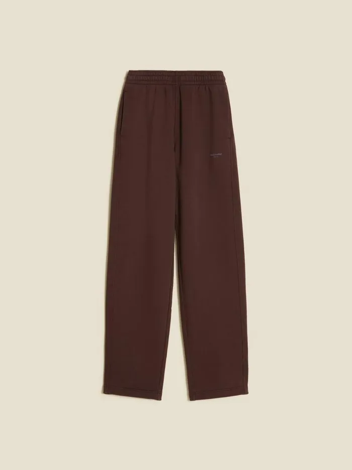 Trousers and Shorts Men Holzweiler M Lagoon Oslo Trousers Dk Brown