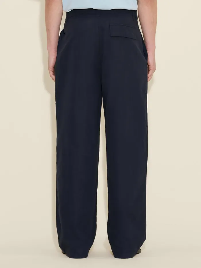 Trousers and Shorts Men Holzweiler Morten Trouser Dk Blue