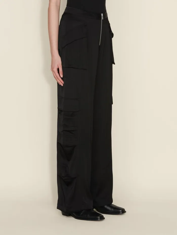 Trousers and Shorts Women Holzweiler Anatol Flow Trousers Black