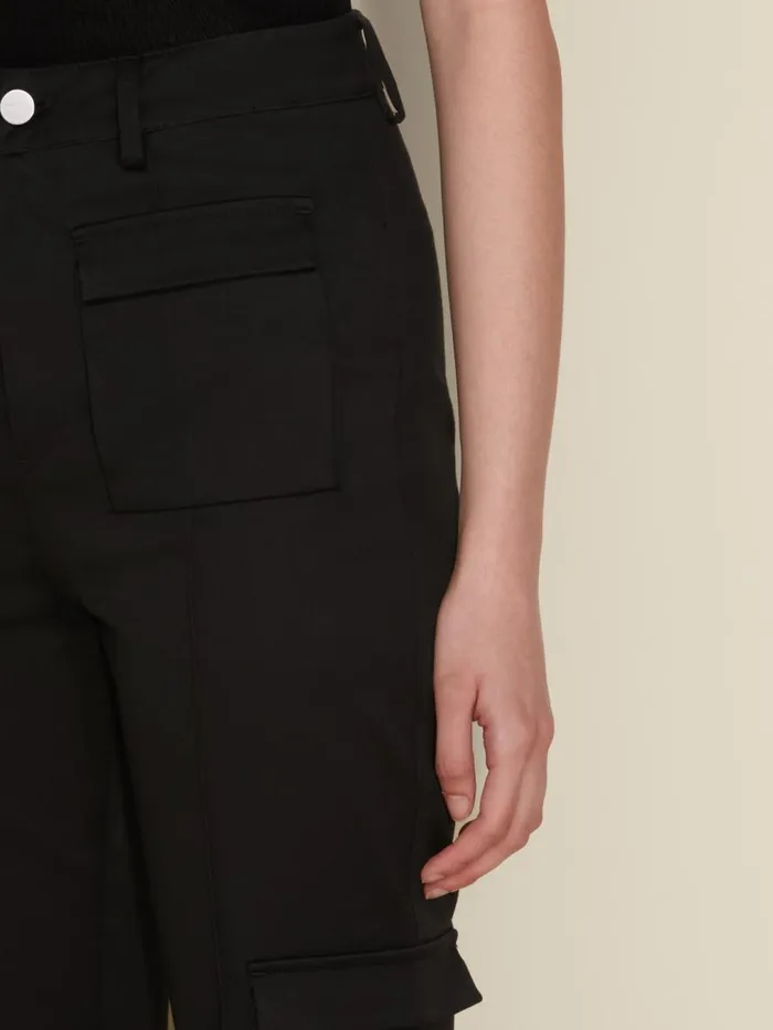 Trousers and Shorts Women Holzweiler Caro Cargo Trousers Black