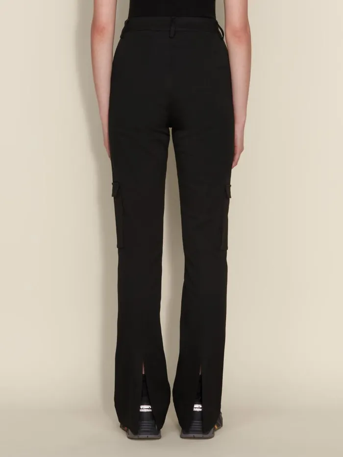 Trousers and Shorts Women Holzweiler Caro Cargo Trousers Black