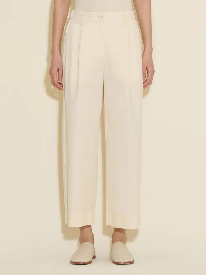 Trousers and Shorts Women Holzweiler Cyra Trousers Lt Yellow