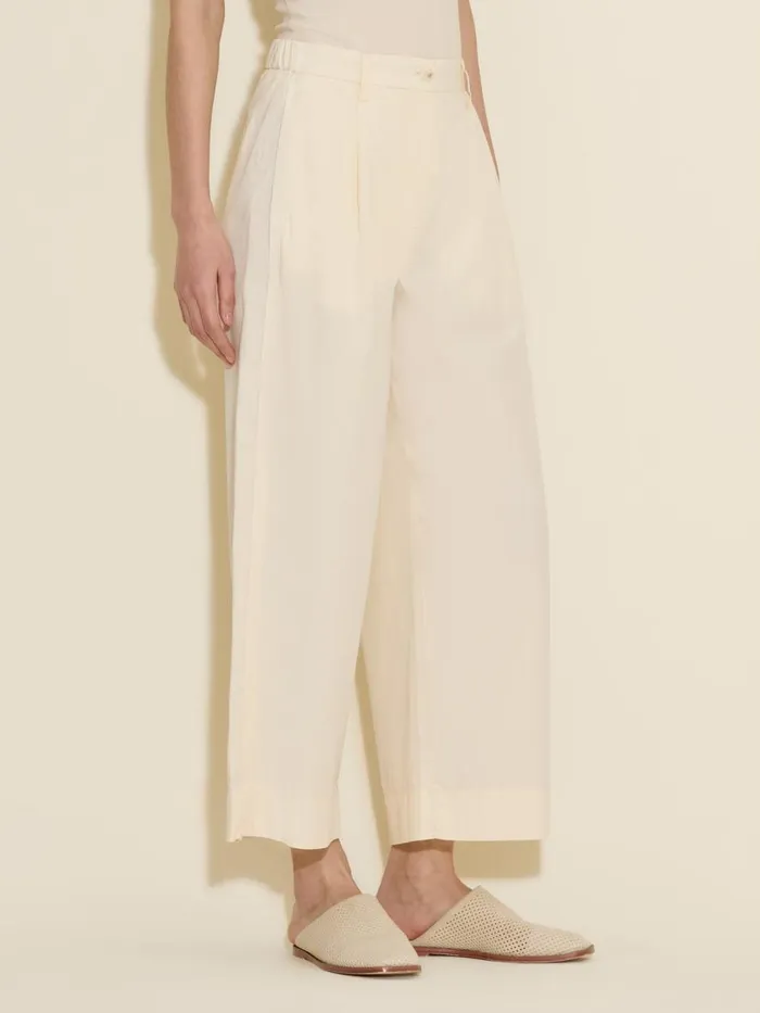 Trousers and Shorts Women Holzweiler Cyra Trousers Lt Yellow