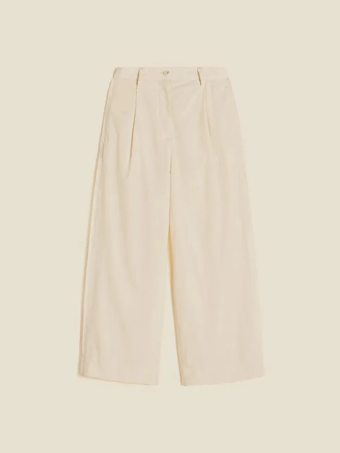 Trousers and Shorts Women Holzweiler Cyra Trousers Lt Yellow