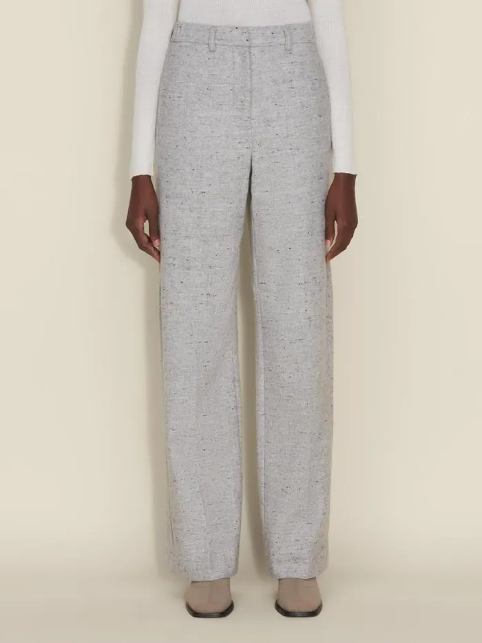 Trousers and Shorts Women Holzweiler Lana Trousers Lt Grey Mix