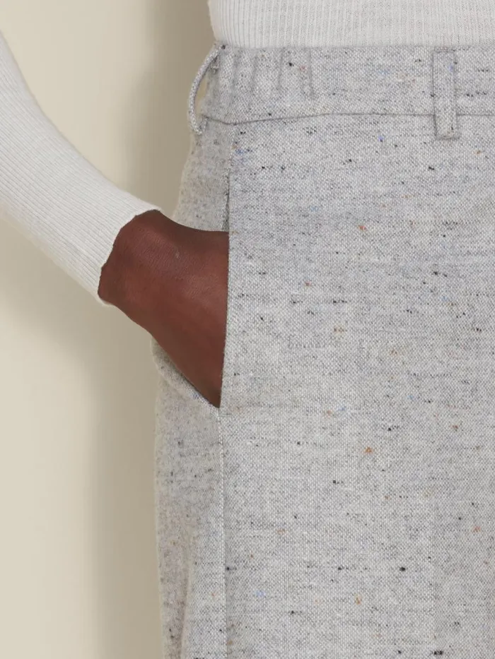 Trousers and Shorts Women Holzweiler Lana Trousers Lt Grey Mix
