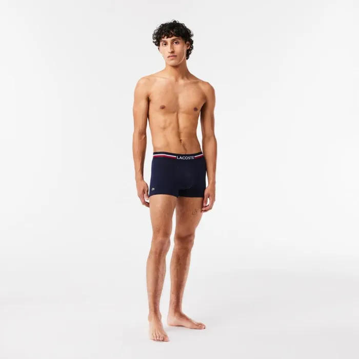 Underwear and Socks Men Lacoste Men039s 3Pack Multicolor Waist Trunks Navy Blue Grey Chine Red W34 Underwear and Socks Men Lacoste Men039s 3Pack Multicolor Waist Trunks Navy Blue Grey Chine Red W34