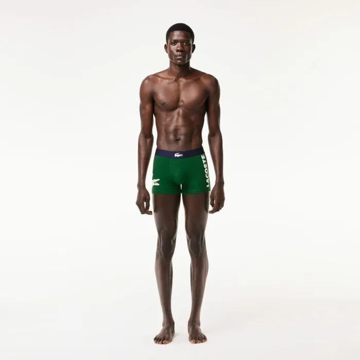 Underwear and Socks Men Lacoste Men039s Cotton Jersey Boxer Brief 3Pack Green Navy Blue White P52 Underwear and Socks Men Lacoste Men039s Cotton Jersey Boxer Brief 3Pack Green Navy Blue White P52