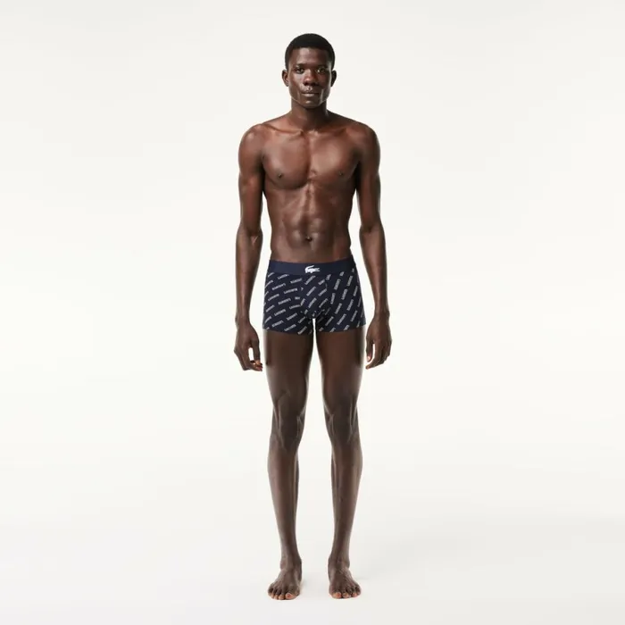 Underwear and Socks Men Lacoste Mens Stretch Cotton Trunk 3Pack Navy Blue White Grey Chine Navy Blue Bck Underwear and Socks Men Lacoste Mens Stretch Cotton Trunk 3Pack Navy Blue White Grey Chine Navy Blue Bck
