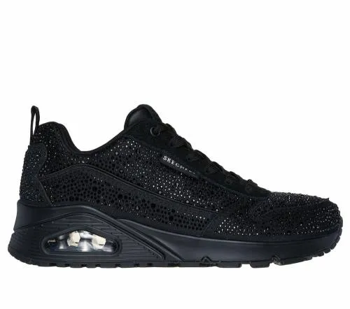 Uno 8211 World Of Gems Black Women SKECHERS Lace Up