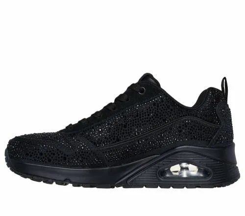 Uno 8211 World Of Gems Black Women SKECHERS Lace Up