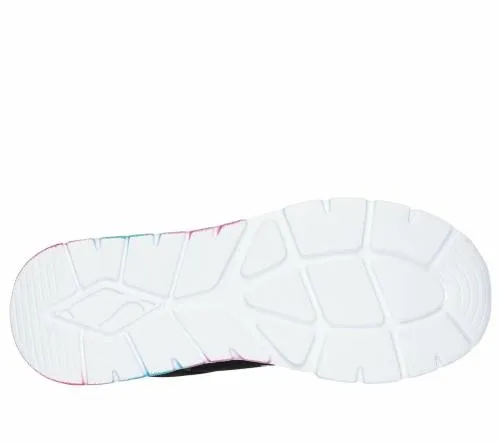 Uno Lite 20 8211 Vivid Pop Black Multi Kids SKECHERS Big Kids UK Sizes 36