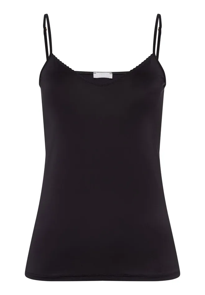 VNeck Camisole Black Women HANRO Camisoles