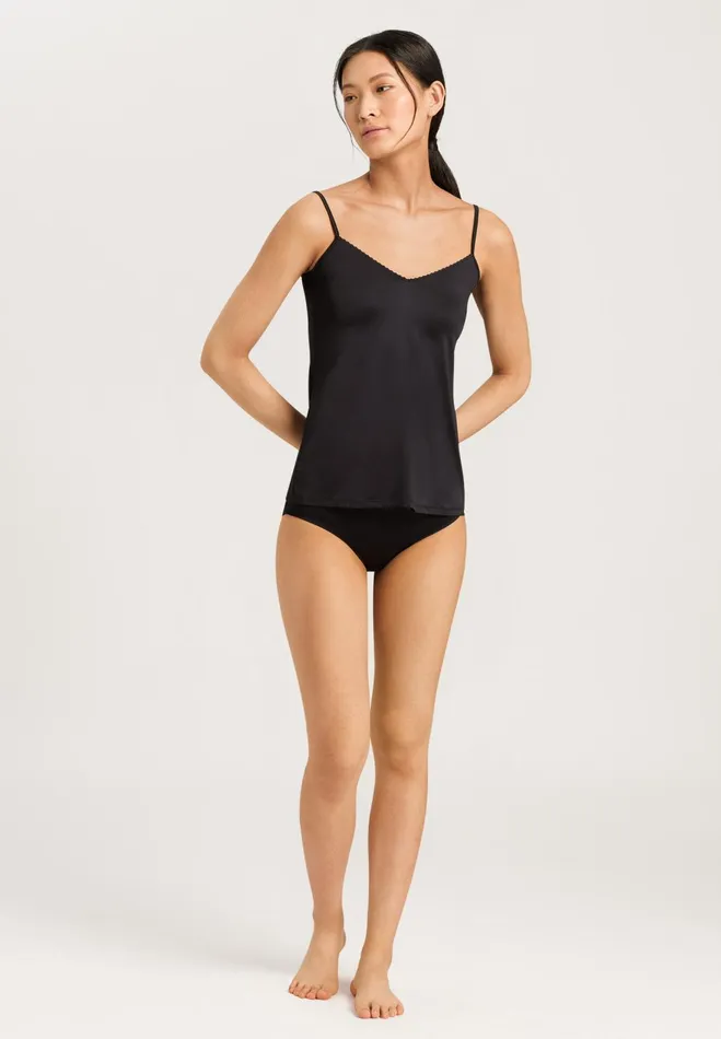 VNeck Camisole Black Women HANRO Camisoles