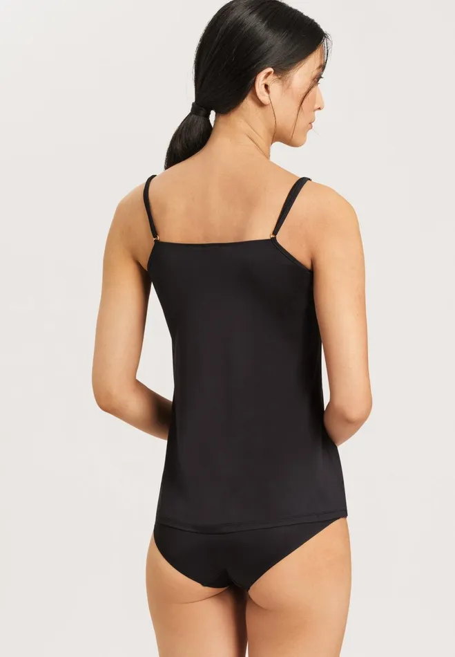 VNeck Camisole Black Women HANRO Camisoles