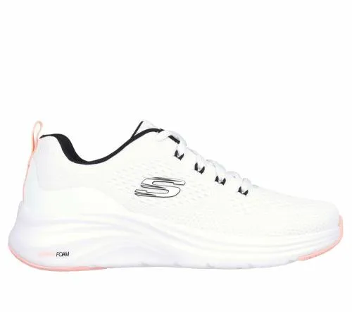 Vapor Foam 8211 Fresh Trend White Black Coral Women SKECHERS Lace Up