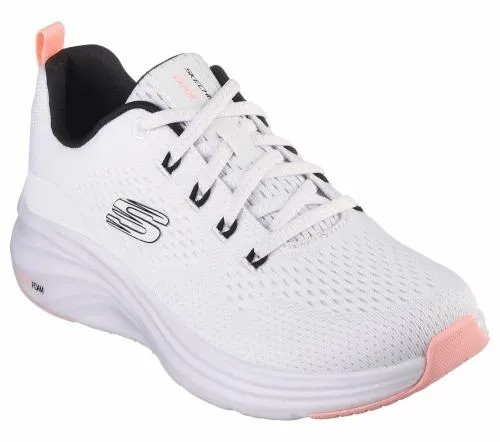 Vapor Foam 8211 Fresh Trend White Black Coral Women SKECHERS Lace Up