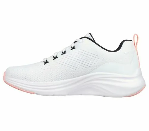 Vapor Foam 8211 Fresh Trend White Black Coral Women SKECHERS Lace Up