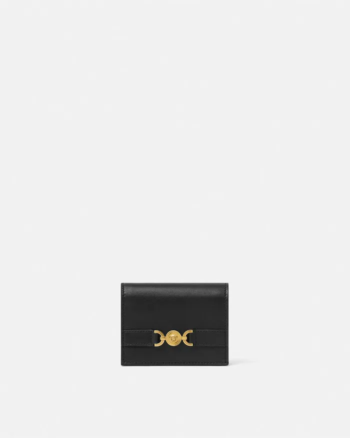 Wallets Women Versace Medusa 03995 Wallet Blackgold