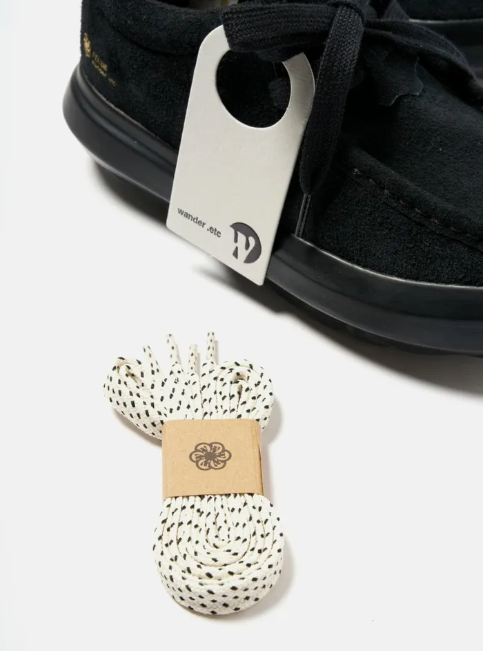 Wander FD08 In Black Hairy Suede Men Universal Works Footwear