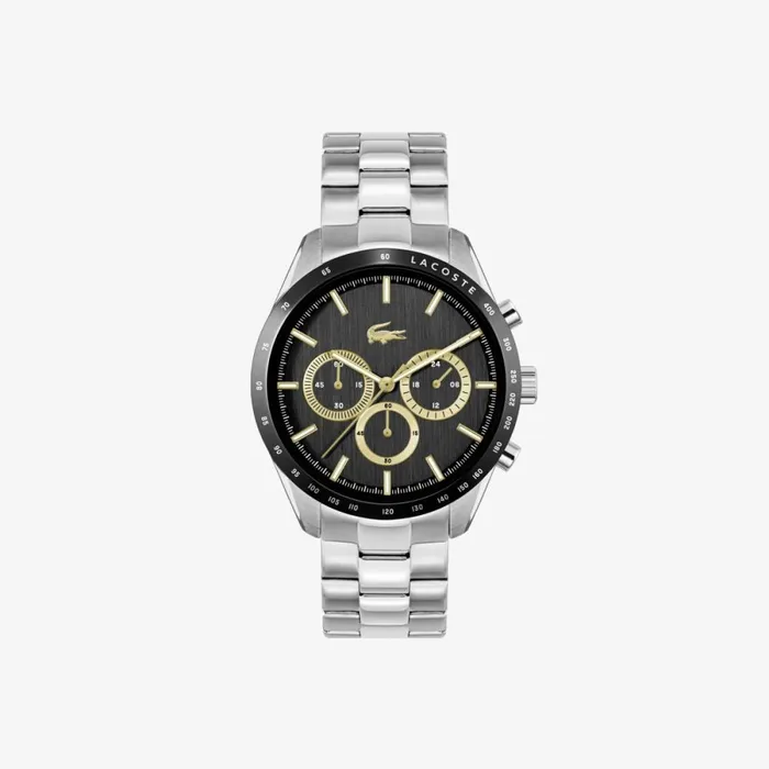 Watches Men Lacoste Men039s Boston Chronograph Stainless Steel Watch Without Color 000