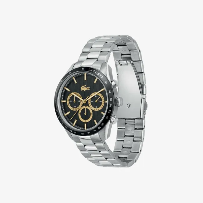 Watches Men Lacoste Men039s Boston Chronograph Stainless Steel Watch Without Color 000