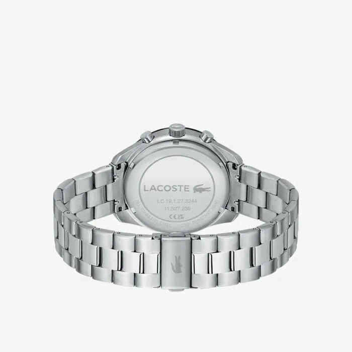 Watches Men Lacoste Men039s Boston Chronograph Stainless Steel Watch Without Color 000