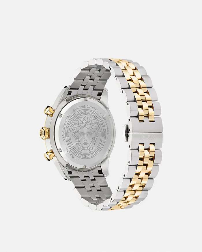 Watches Men Versace Chrono Master Watch Greengold