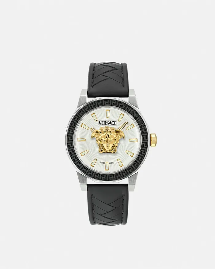 Watches Men Versace Medusa Deco Watch Blackwhite