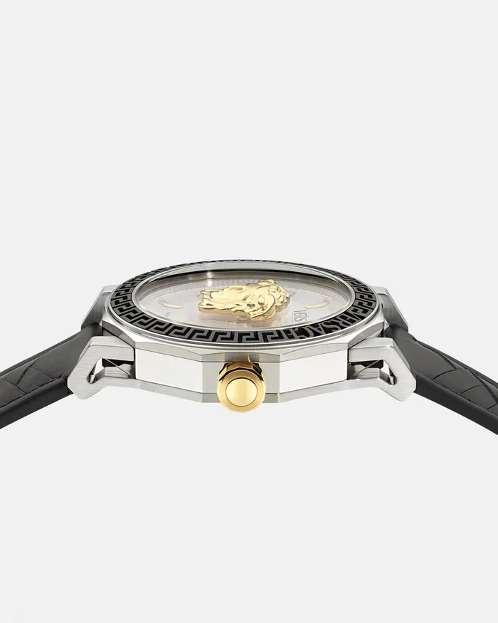 Watches Men Versace Medusa Deco Watch Blackwhite
