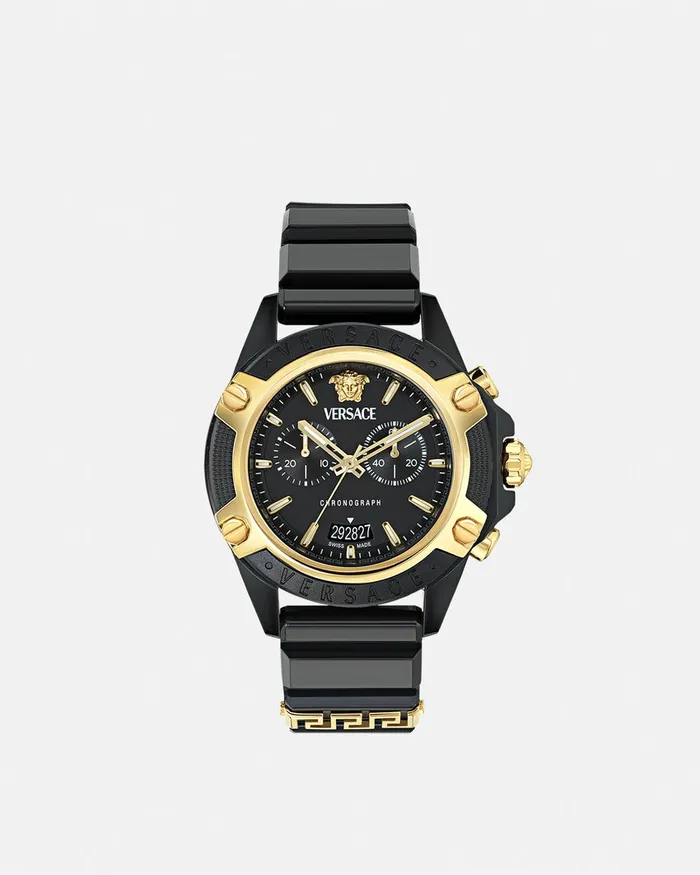 Watches WomenMen Versace Icon Active Watch Black