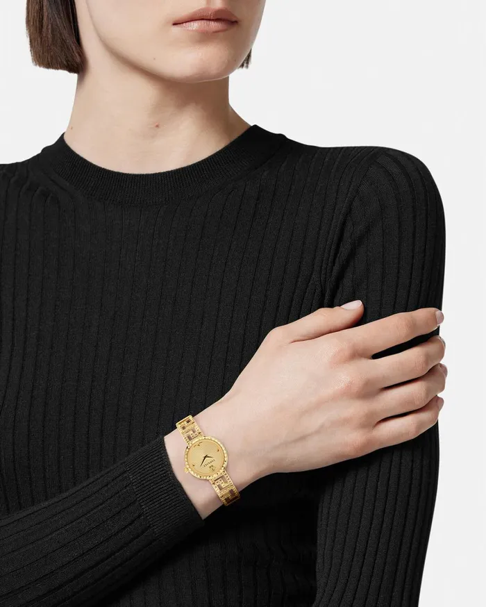 Watches Women Versace Greca Goddess Watch Gold