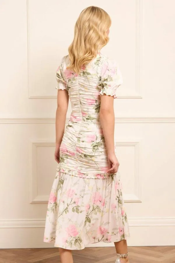 WeddingWomen Needle and Thread Rose Ellen Crepe Short Sleeve Ballerina Dress Multi WeddingWomen Needle and Thread Rose Ellen Crepe Short Sleeve Ballerina Dress Multi