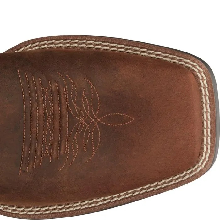Western Men Justin Boots Bowline 11 Western Boot Pecan Brown 040brown041