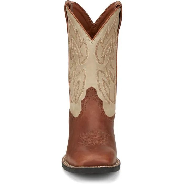 Western Men Justin Boots Canter 11034 Western Boot Whiskey 040brown041
