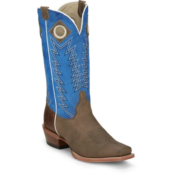 Western Men Justin Boots Ranker 13 Western Boot Steel Grey 040grey041