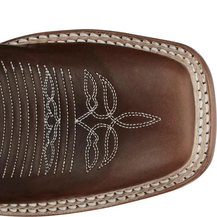 Western Women Justin Boots Dusty 11034 PullOn Western Boot Brown