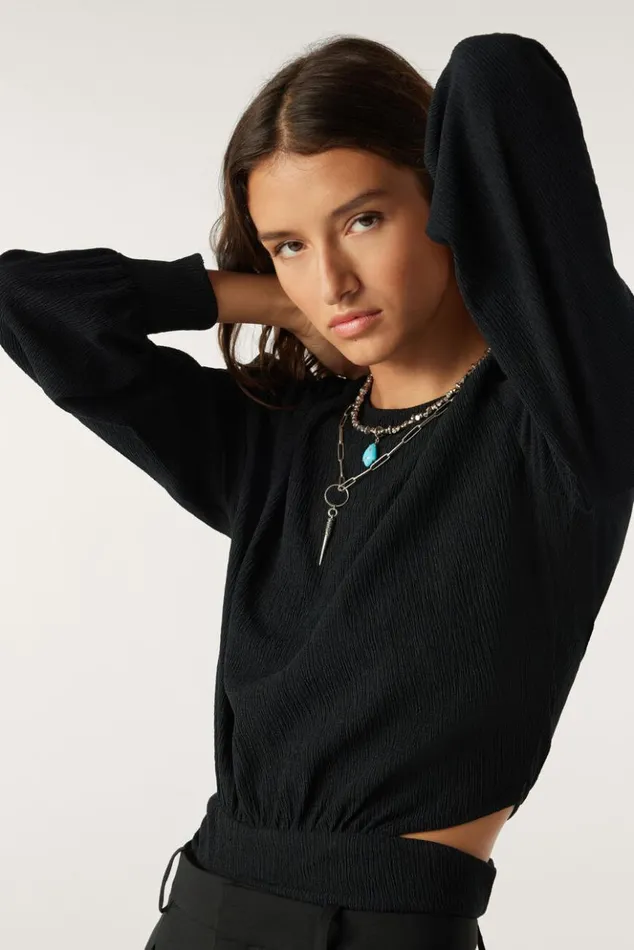 WhisperLongSleeve Top Clothing Baandsh Tops and Shirts