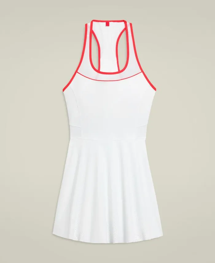 Wilson Dresses Women Tour Perforated Dress 8211 Bright White