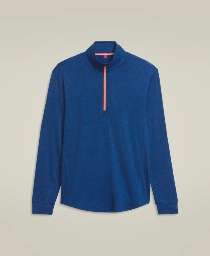 Wilson Outerwear Men Everyday Performance HalfZip 8211 Royal Blue Wilson Outerwear Men Everyday Performance HalfZip 8211 Royal Blue