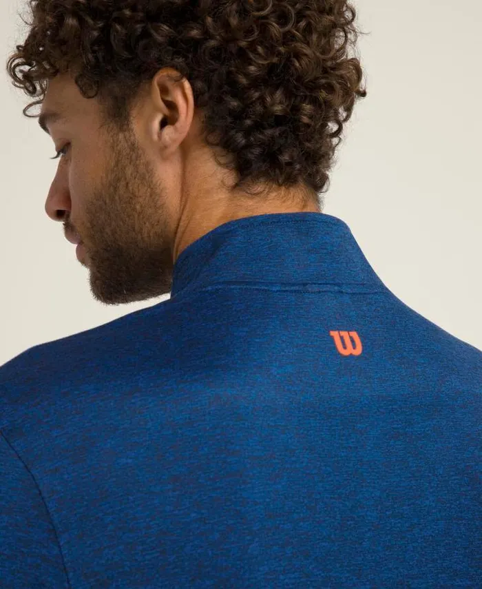 Wilson Outerwear Men Everyday Performance HalfZip 8211 Royal Blue Wilson Outerwear Men Everyday Performance HalfZip 8211 Royal Blue