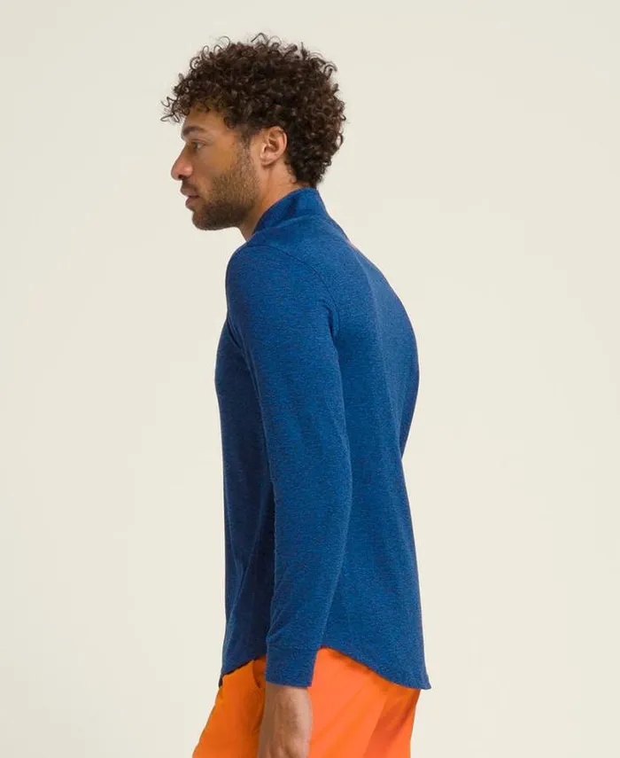 Wilson Outerwear Men Everyday Performance HalfZip 8211 Royal Blue Wilson Outerwear Men Everyday Performance HalfZip 8211 Royal Blue
