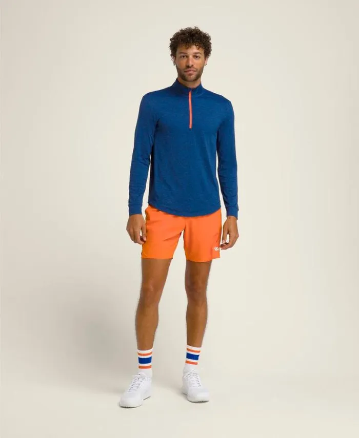 Wilson Outerwear Men Everyday Performance HalfZip 8211 Royal Blue Wilson Outerwear Men Everyday Performance HalfZip 8211 Royal Blue
