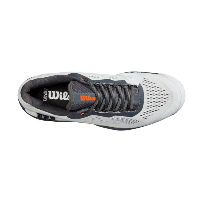 Wilson Shoes Sports Men039s Rush Pro 40 Tennis Shoe 8211 Blue Black Orange