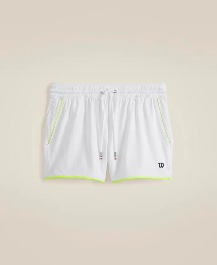 Wilson Shorts Women Bowery Court Short 8211 Bright White
